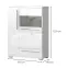 Vitrin Piano V90-2KS1F/PN-70/KA/70 crystal white,2