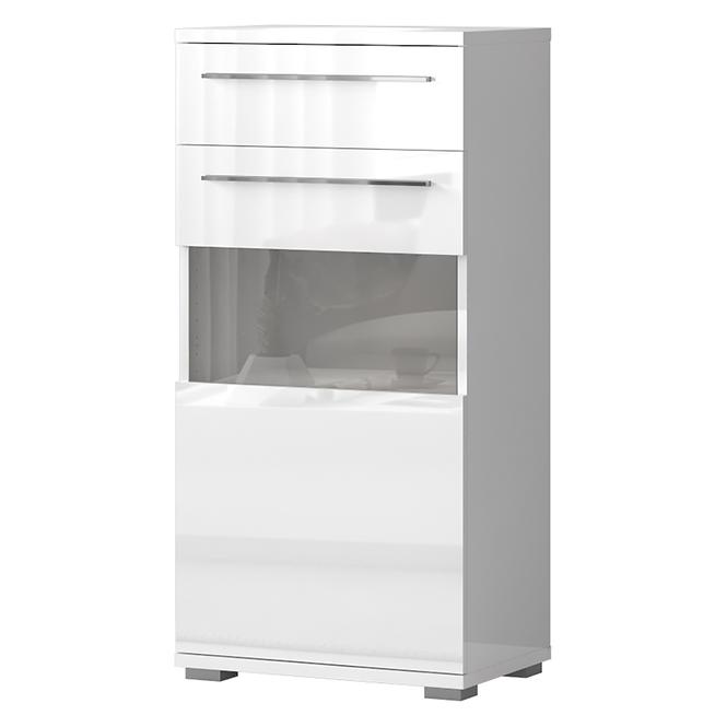 Vitrin Piano V60-1KS1F/PN-70/KA/70 crystal white