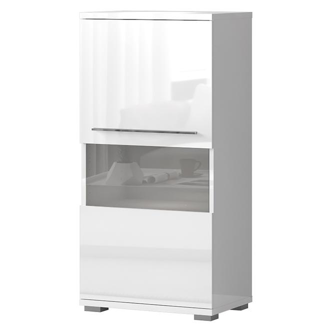 Vitrin Piano V60-1KS/PN-70/KA/70 crystal white