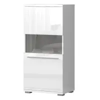 Vitrin Piano V60-1KS/PN-70/KA/70 crystal white
