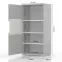 Vitrin Piano V60-1KS/PN-70/KA/70 crystal white,3