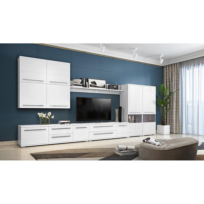 Vitrin Piano V60V-1KS/PN-70/KA/70 crystal white