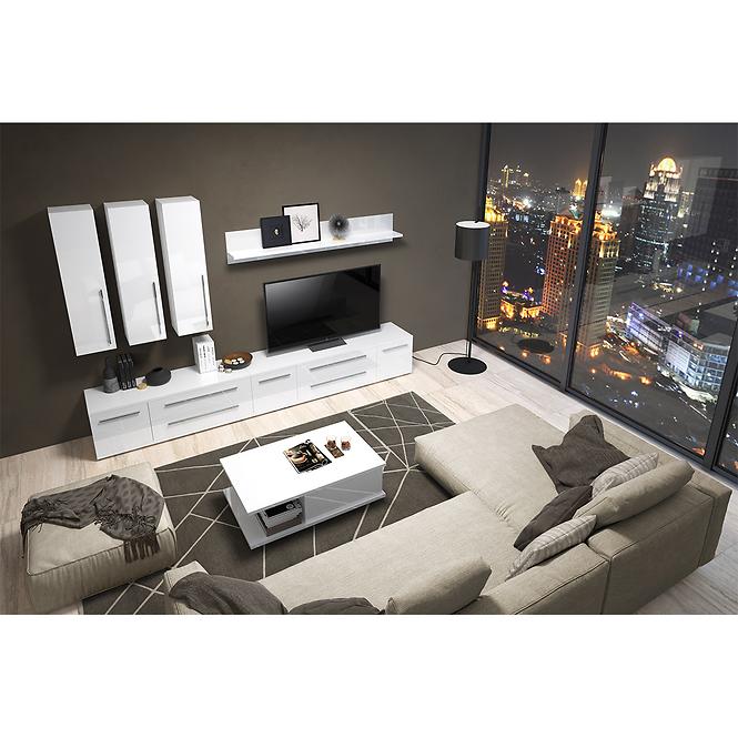 Vitrin Piano V60V-1KS/PN-70/KA/70 crystal white