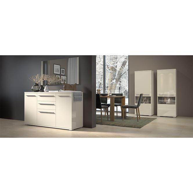 Vitrin Piano V60-1KSV/PN-71/KA/71 beige