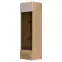 Vitrin Gala VK35-1KS/GL pacific walnut/beige