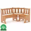 Sarokpad fenyő NR101-150x86x110 éger