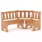 Sarokpad fenyő NR101-150x86x110 éger,2