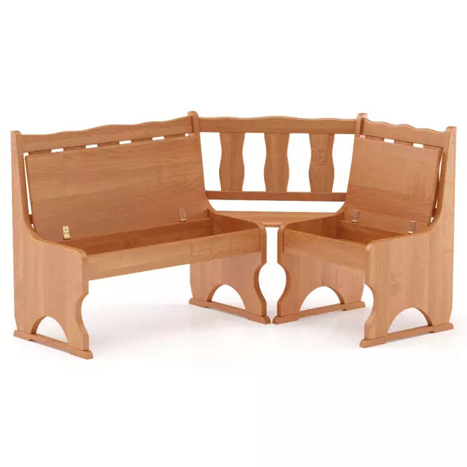 Sarokpad fenyő NR101-150x86x110 éger