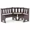 Sarokpad fenyő NR101-150x86x110 dió,2