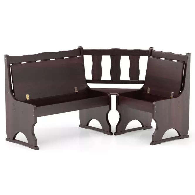 Sarokpad fenyő NR101-150x86x110 dió,3