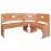 Sarokpad fenyő NR103-150x86x120 éger