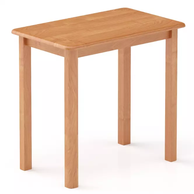 Asztal fenyő ST104-80x75x50 éger,2