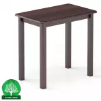 Asztal fenyő ST104-80x75x50 dió