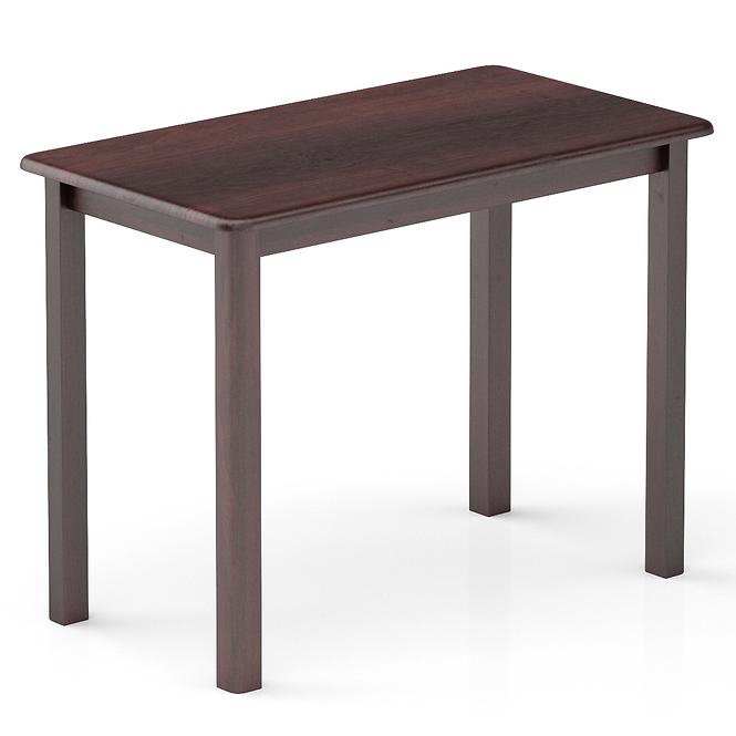 Asztal fenyő ST104-100x75x55 dió,2