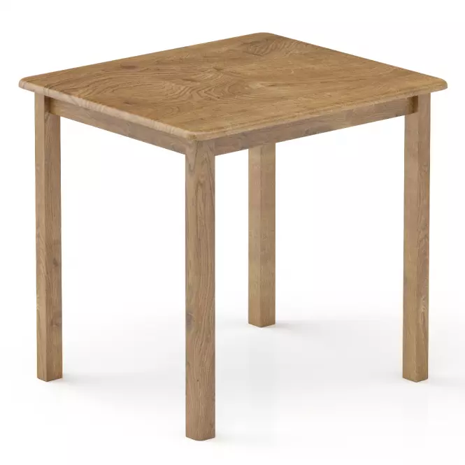Asztal fenyő ST104-100x75x70 tölgy,2