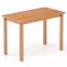 Asztal fenyő ST104-110x75x60 éger,2