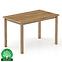 Asztal fenyő ST104-120x75x75 tölgy