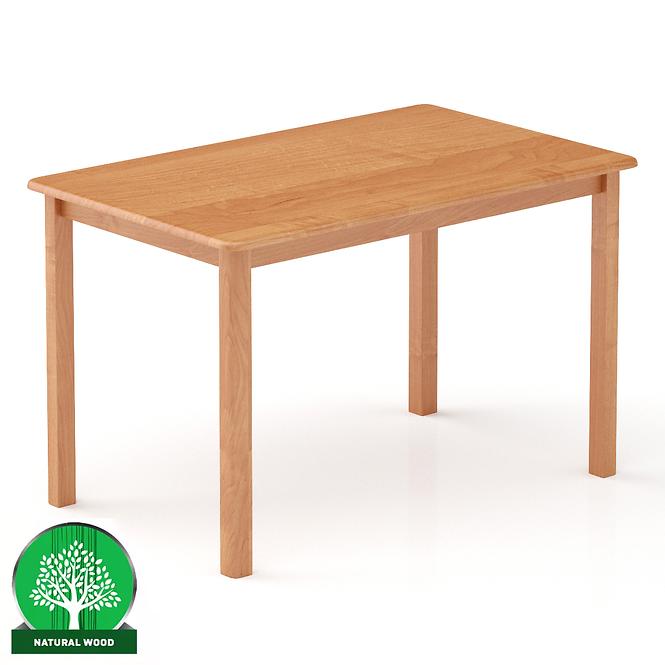 Asztal fenyő ST104-120x75x75 éger