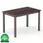 Asztal fenyő ST104-120x75x75 dió