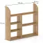 Falipolc fenyő PK107-100x90x20 tölgy,3