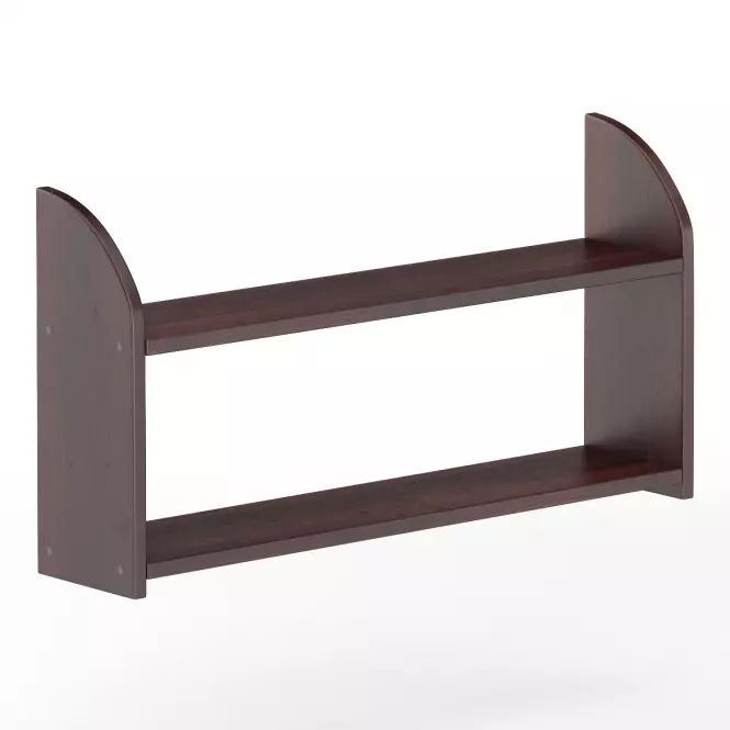 Falipolc fenyő PK110-90x47x19 dió,2
