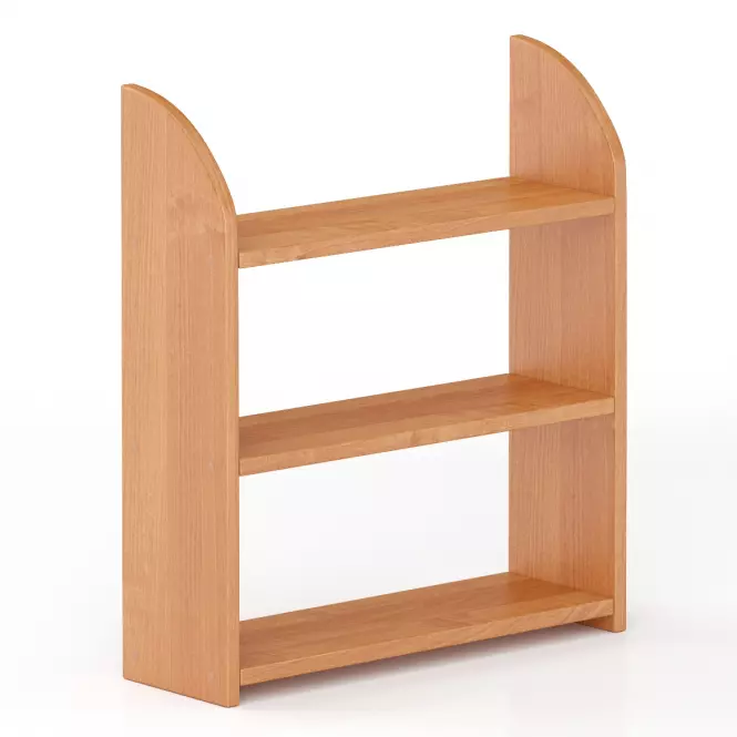 Falipolc fenyő PK111-60x68x19 éger,2