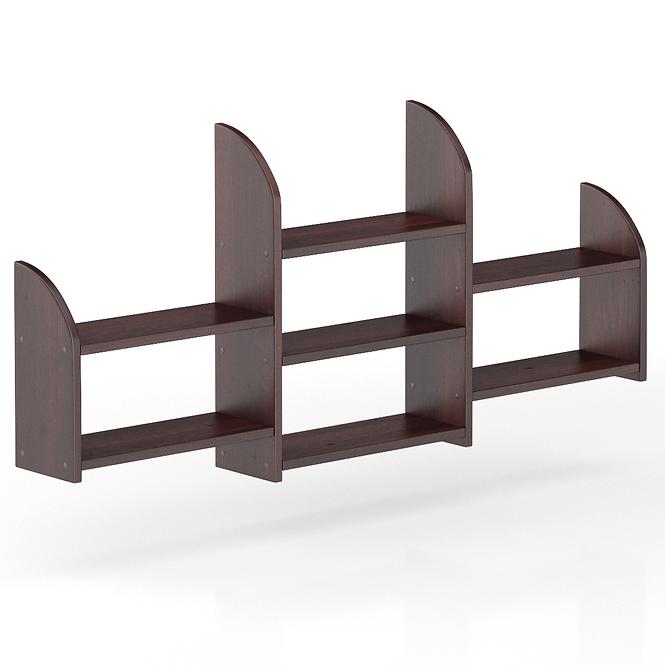 Falipolc fenyő PK102-150x69x19 dió,2