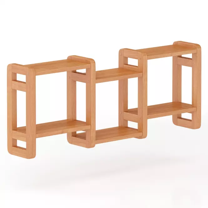 Falipolc fenyő PK103-120x44x19 éger,2