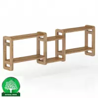 Falipolc fenyő PK103-150x44x19 tölgy