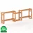 Falipolc fenyő PK103-150x44x19 éger