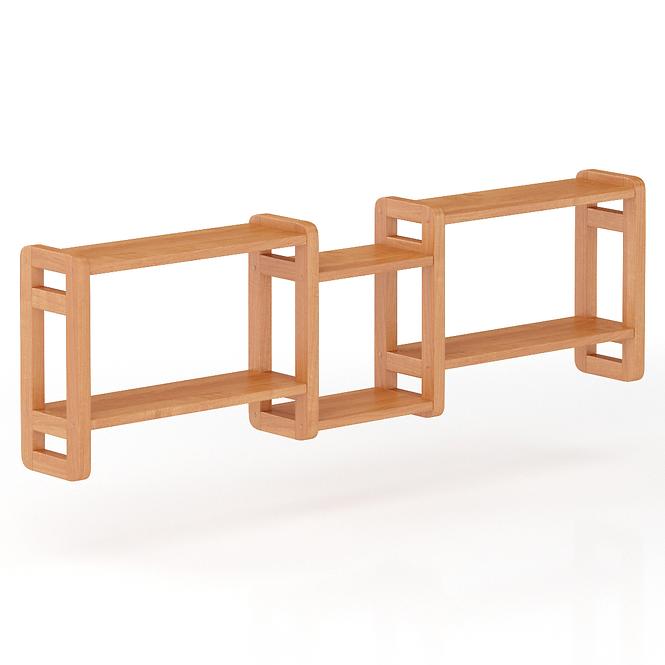 Falipolc fenyő PK103-150x44x19 éger