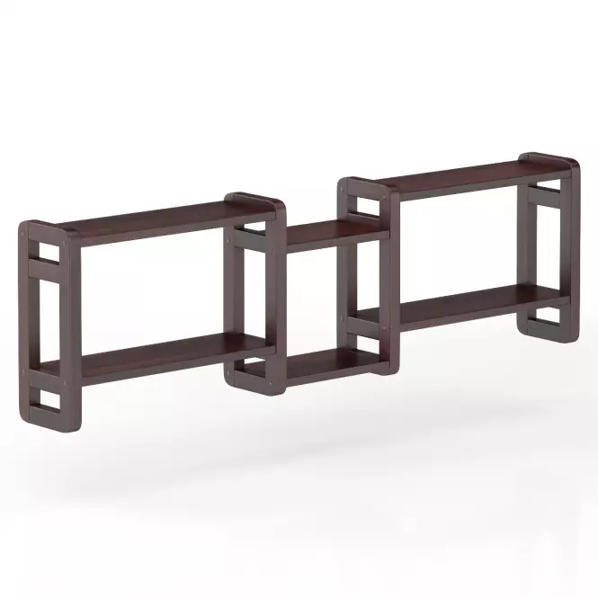 Falipolc fenyő PK103-150x44x19 dió