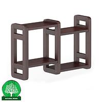 Falipolc fenyő PK104-70x44x19 dió