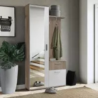 Előszobafal Lux szarvasgomba / fehér