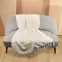 Boho takaró 130x160 fehér Merkury Home,2
