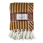 Boho takaró 130x160 mustár Merkury Home