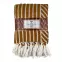 Boho takaró 130x160 mustár Merkury Home