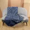 Boho takaró 130x160 indigó Merkury Home,2