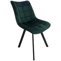 W132 szék zöld fekete lábak