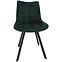 W132 szék zöld fekete lábak,4