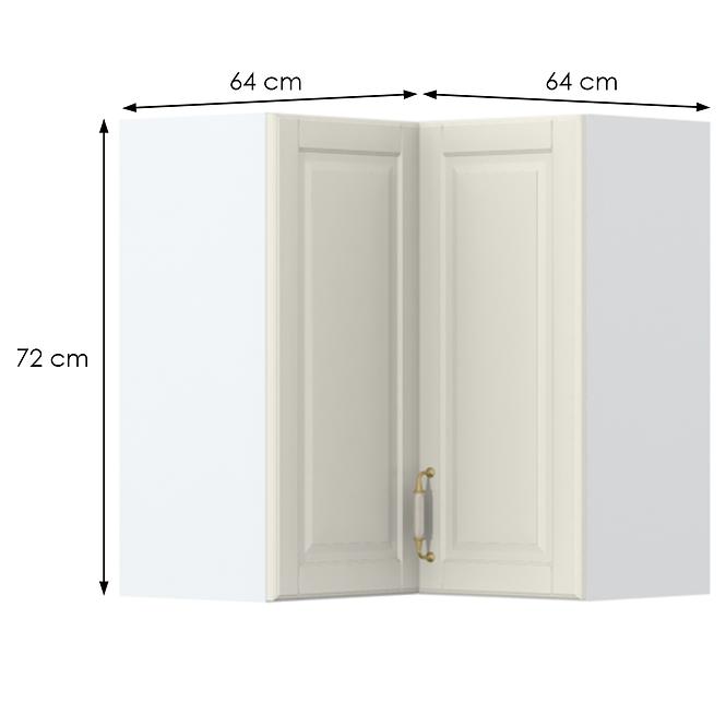 Konyhaszekrény Evergreen V7-UG-2K/4 ivorymat