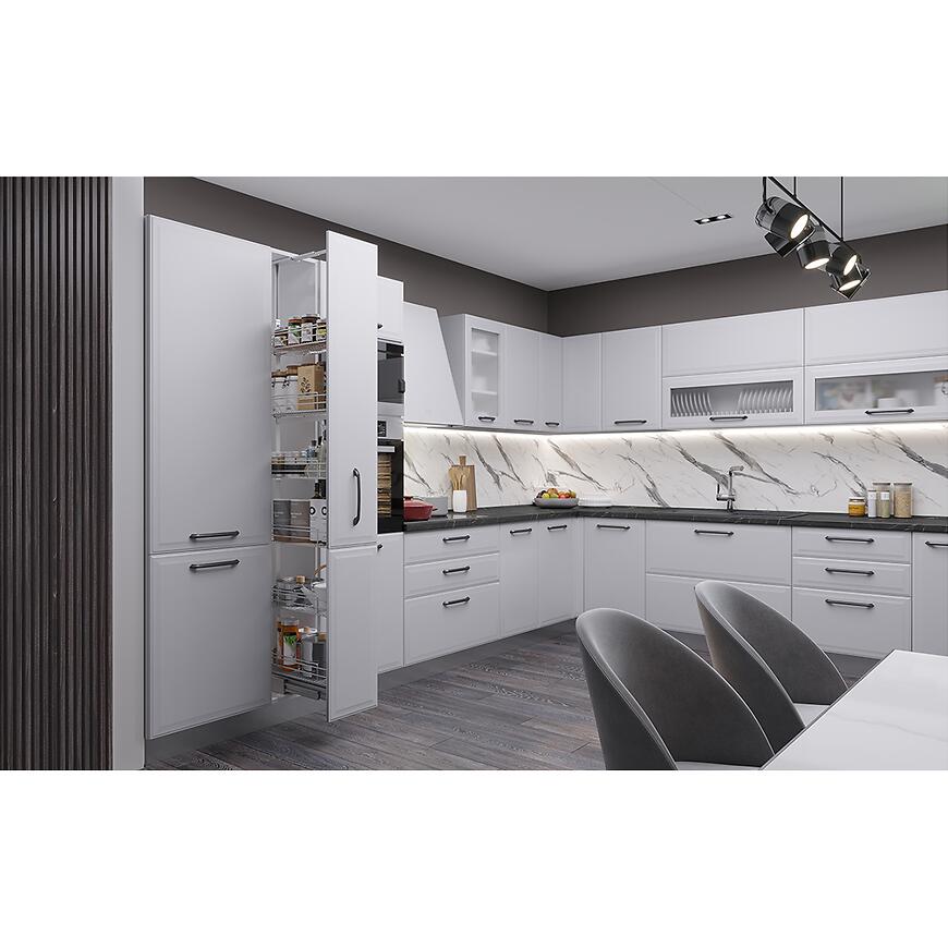 Konyhaszekrény Evia v7-60-1k/4 pearl grey matt