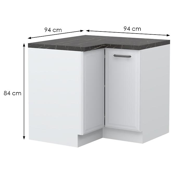 Konyhaszekrény Evia r-ug-2k/4 pearl grey matt