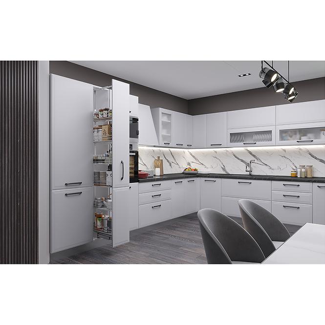Konyhaszekrény Evia r-ug-2kza/4 pearl grey matt