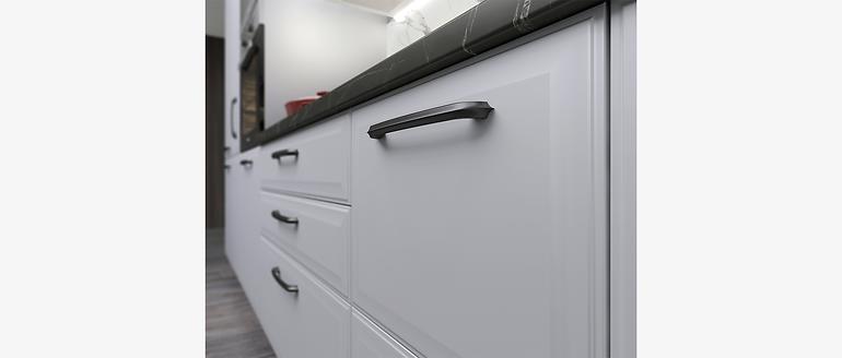 Konyhaszekrény Evia r-40-4mbox/4 4s pearl grey matt