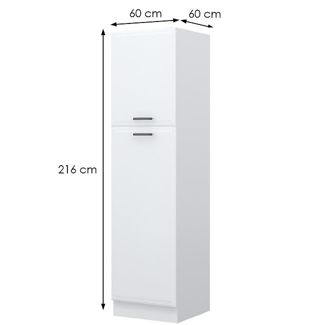 Konyhaszekrény Evia k21-60-2kf/4 pearl grey matt