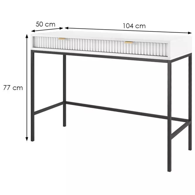 Fésülködő asztal t104 Nova fehér,2