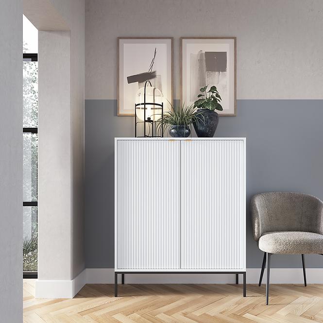 Komód k104 Nova fehér
