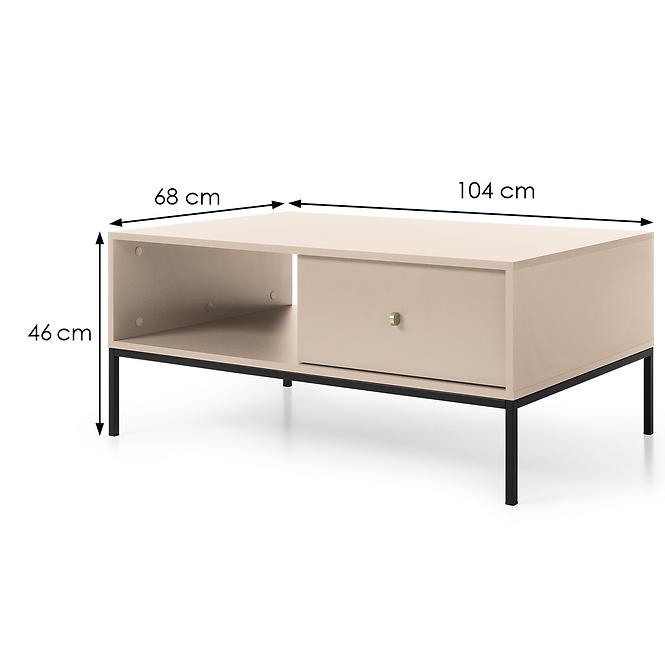 Dohányzóasztal Mono ml104 bézs