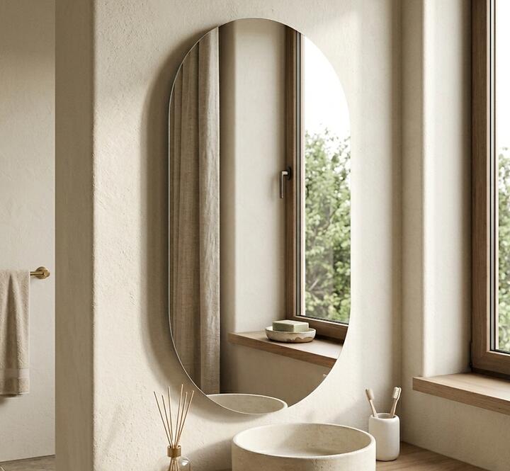 Tükör 502 ovális 60x110